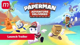 Paperman Adventure Delivered  Launch Trailer [upl. by Aibat475]