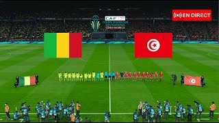 Mali vs Tunisie en direct Coupe dAfrique des Nations Simulation de football Gameplay PC [upl. by Namwen]