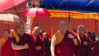 Kabjie Namkhai Nyingpo Rinpoche And Shechen Rabjam Rinpoche 🙏  Himalayan Buddhist Monks [upl. by Glasgo]