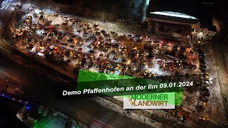 Demo in Pfaffenhofen an der Ilm 09012024 [upl. by Nyroc163]