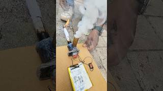 Power of Smoke Machine inventions tech dcmotor shorts [upl. by Llenoil263]