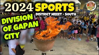 2024 SPORTS EVENTS  DISTRICT MEET  DIVISION OF GAPAN CITY  DEPED [upl. by Airehtfele]