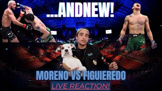 Brandon Moreno vs Deiveson Figueiredo Reaction AndNew [upl. by Diba749]