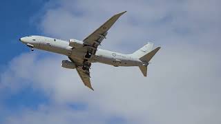 RAAF Poseidon P8 flypast part 2 Aldinga Airshow great crowd in 4k [upl. by Rases774]