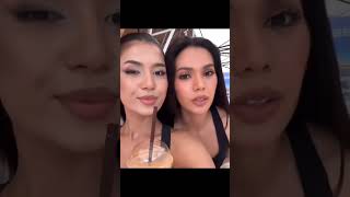 Their bondings ❤️ sisterhood trending missgrandinternational viralvideo philippines nepal [upl. by Rbma]