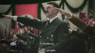 Die Hitlerleute German  English Lyrics [upl. by Anitnelav267]