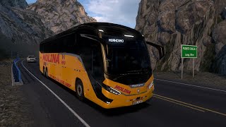 ETS 2  Mod Bus 151  Marcopolo G8  Molina  Ruta Huancayo  Lima  Tramo La Oroya  Lima [upl. by Anair]