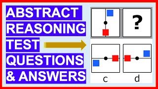 7 ABSTRACT REASONING TEST Questions amp Answers [upl. by Urdna]