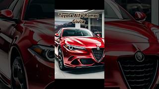 quotFirst Look Toyota Alfa Romeo Giulia – Beauty Meets Performancequotautomobile shortsfeed ytshorts [upl. by Jaunita]