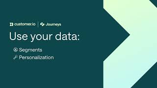 Use your data Segments and personalization in Customerio [upl. by Jamieson]