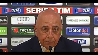 Galliani Thiago Silva e Ibrahimovic Il mercato e ancora lungo [upl. by Oirasor]