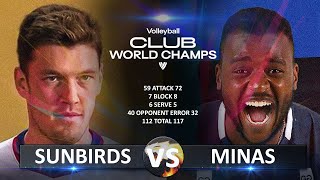 Suntory Sunbirds vs Itambé Minas  Semifinals  Volleyball Club World Championship 2023 [upl. by Heyra]