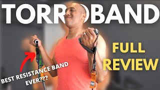 THE UNBREAKABLE RESISTANCE BAND  TORROBAND Resistance Bands Review [upl. by Hguh]