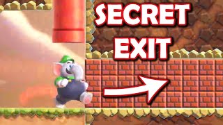 Bulrush Express ALL SECRET EXITS Wonder Seeds Purple Coins 100 Walkthrough Super Mario Wonder [upl. by Aihselef]