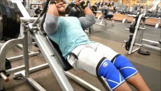 High Volume Leg Training Video amp Dennys Meal [upl. by Ael]