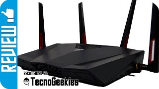 Router Asus RTAC88U  La solucion perfecta para el gaming [upl. by Berkman142]