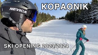 KOPAONIK SKI OPENING 20232024  VLOGMAS 0731 [upl. by Quintus]