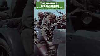 Rare Footage of Germans in Motorcycles  Operation Barbarossa [upl. by Stacee]