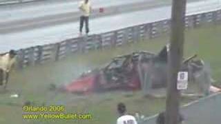 Massive Dragster crash [upl. by Latouche715]