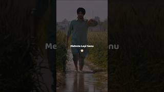 Shukrana  Amrit Maan  Full Screen Lyrics Whatsapp Status  New Punjabi Song  Moni08 [upl. by Dedrick]