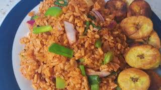 Healthy JOLLOF RICE Recipe  One Ingredient Magic [upl. by Nomled258]