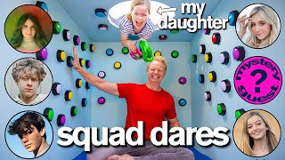 100 MYSTERY BUTTONS Father vs Daughter ft Piper Rockelle Dares amp Mystery Guest [upl. by Eelymmij]