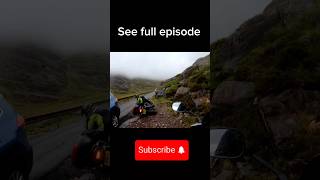 Going through Applecross pass in Scotland on the Yamaha Fz1 see full episode [upl. by Kester58]