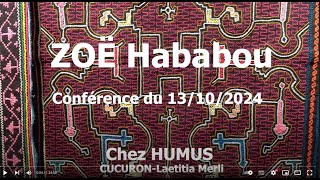 Ayahuasca et Alchimie par Zoë Hababou  chez Humus  Laetitia Merli [upl. by Airdni71]