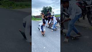 Unseen Skating Training Techniques 🤩🧐 inlineskating skater publicreaction skatingreaction [upl. by Ibrahim]