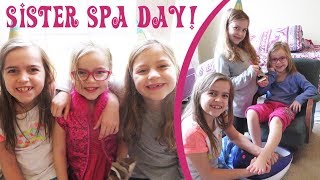 Sister Spa Day  Crazy8Family [upl. by Paulo]