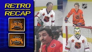 Gretzky Howe thrill in 1980 NHL AllStar Game  Retro Recap  Campbell vs Wales [upl. by Iatnohs]