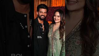 Sonakshi Sinha amp Zaheer Iqbal at Ramesh Taurani Diwali Party sonakshisinha diwali2024 shorts [upl. by Hudgens]