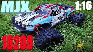 MJX Hyper Go 16208 Brushless 116 RC Truck Unboxing amp Tear Down [upl. by Yarehs]