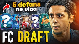 5 DEFANSLI FİFA DRAFT KADROSU BEYLER  EA FC 24 DRAFT [upl. by Nacul460]