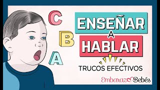 TRUCOS para ENSEÑAR a HABLAR al bebé 📢👍🏼 Estimulación del habla [upl. by Olegnaed]