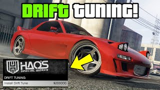 GTA 5  NEW Drift Tuning Guide How It Works  The Chop Shop DLC [upl. by Marys]