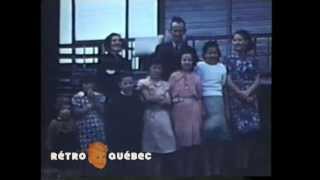 Familles nombreuses du Québec  Années 40 [upl. by Okiam]