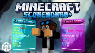 Scoreboard  Logo how to use Minecraft Bedrock 12080 [upl. by Jeunesse]