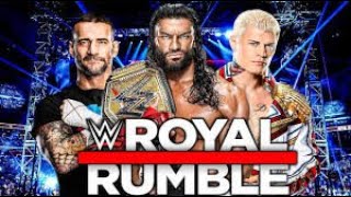 WWE 2K24 Royal Rumble Match  Roman ReignsBrock LesnarJohn CenaHulk HoganUndertakerBatista MJF [upl. by Selig409]