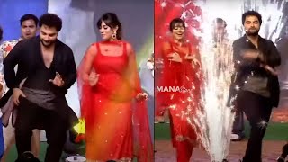 Vishwak Sen and Nivetha Pethuraj Superb Dance For Almost Padipoyindi Pilla Song  Das Ka Dhamki [upl. by Yejus744]