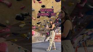 I LOVE overhung climbing If it’s something you struggle with I hope these tips help climbing [upl. by Benis]