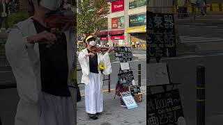 Street Violinist at Akihabara Tokyo [upl. by Ahseyi]