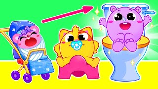 Potty Training Song  Funny Songs For Baby amp Nursery Rhymes by Toddler Zoo [upl. by Anelac]