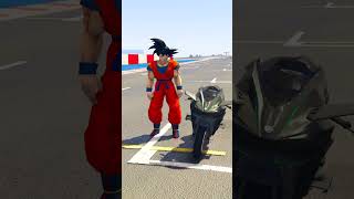 GTA V  NINJA H2R VS ONE WHEEL BIKE IN GTA 5  gta gta5thar shorts viral gta gta5 [upl. by Noved]