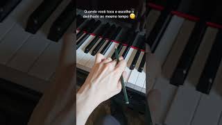 Nível multitarefa pianista 💪 [upl. by Aneeh]