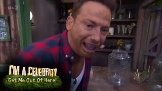 Joe Swash Gets a Sneak Preview of Kiosk Keiths Drinking Trial  Im A Celebrity Extra Camp [upl. by Gemperle]