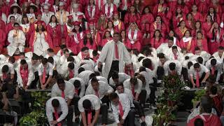 Kahuku High Graduation Haka in 4K [upl. by Latsyrk440]