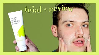 krave beauty reformulated matcha hemp hydrating cleanser  trial  review [upl. by Aztiraj299]