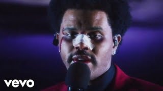 The Weeknd  Blinding Lights Live On Jimmy Kimmel Live  2020 [upl. by Eelyac949]