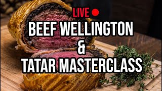 Live Beef Wellington amp Tatar Masterclass  Jacob og Tim [upl. by Bran]